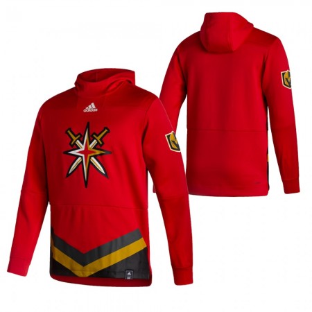 Herren Eishockey Vegas Golden Knights Blank 2020-21 Reverse Retro Pullover Hooded Sweatshirt